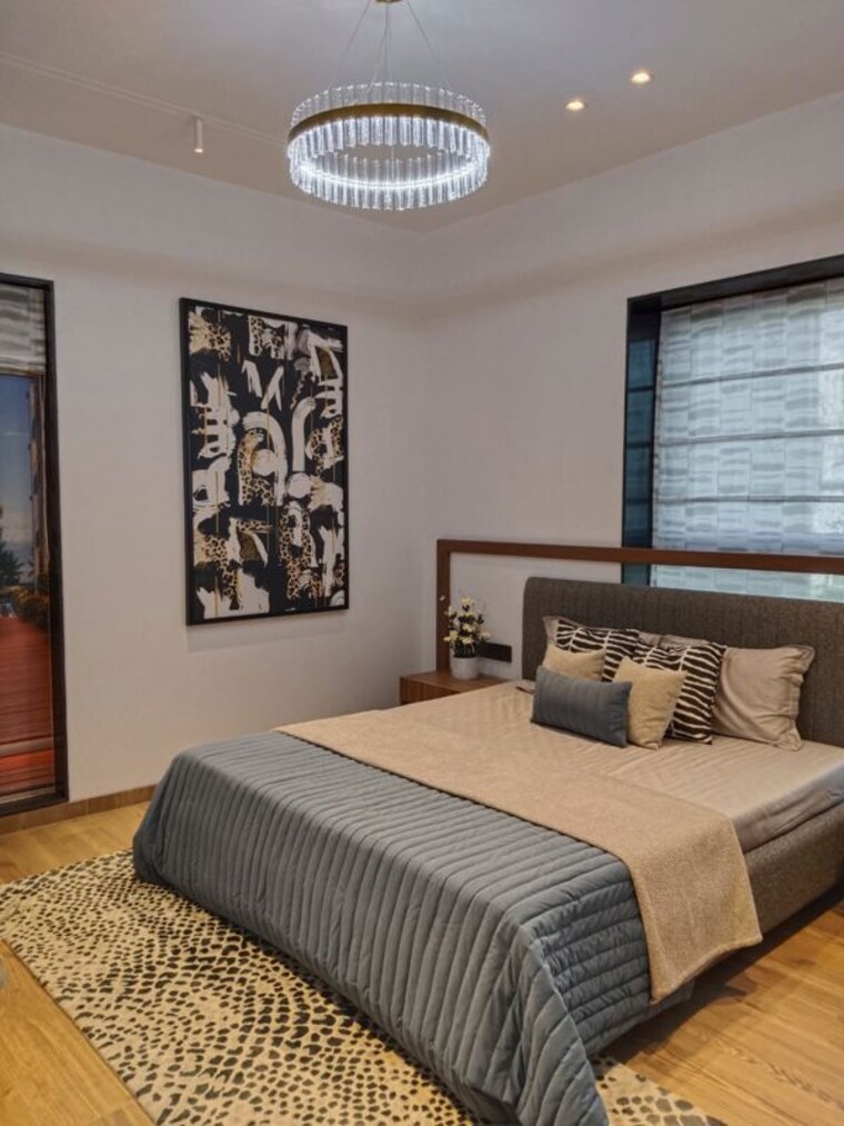 Bedroom, unique-envogue 3 Bedroom 1446 Sq.Ft. Apartment In Mundhwa Pune 10361642