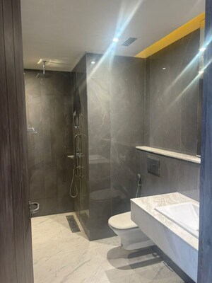 Bathroom in 3 BHK Builder Floor at Emaar Emerald Floors, Sector 65 – for Sale
