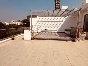 Balcony in 3 BHK Builder Floor at Emaar Emerald Floors, Sector 65 – for Sale