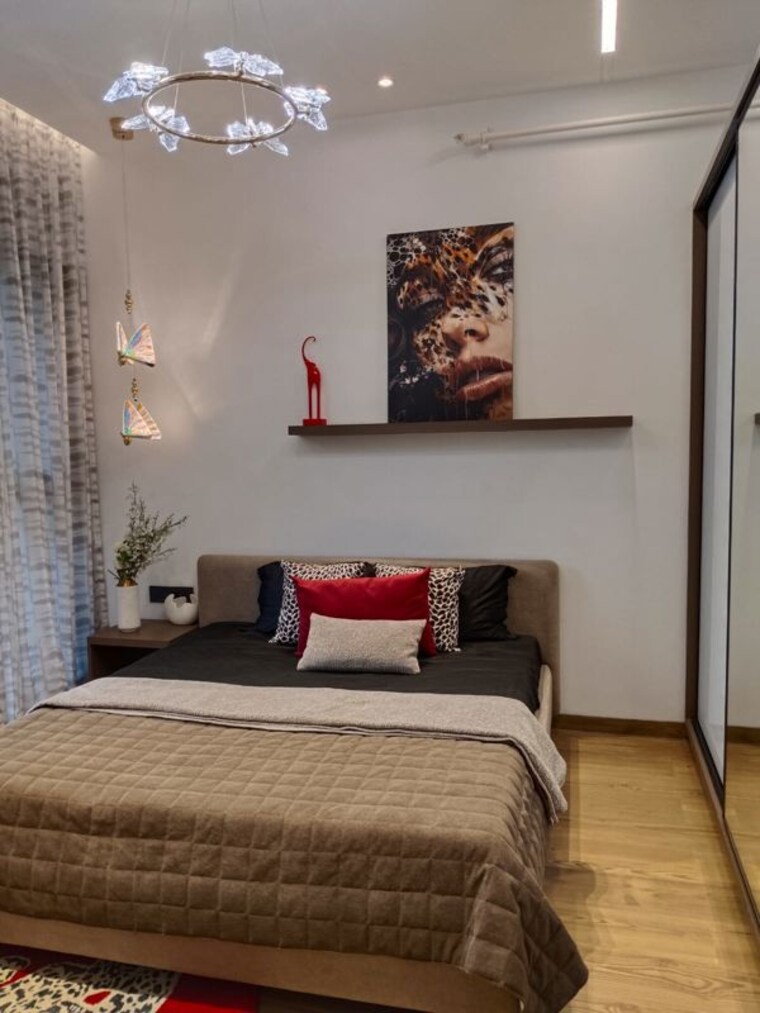 Bedroom, unique-envogue 4 Bedroom 1953 Sq.Ft. Apartment In Mundhwa Pune 10361665