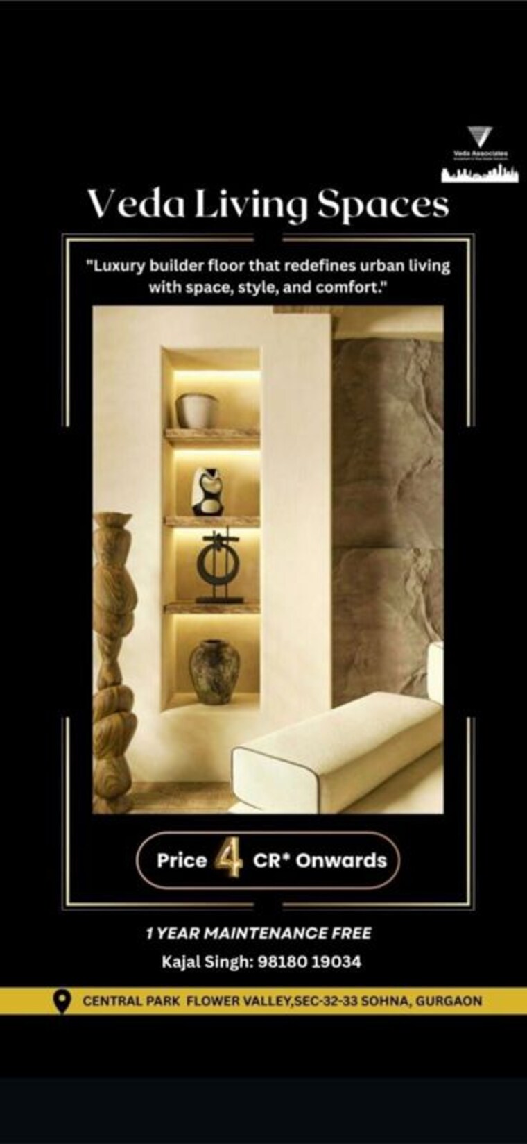 undefined, parklands 3 Bedroom 250 Sq.Yd. Builder Floor In Sector 85 Faridabad 10361674
