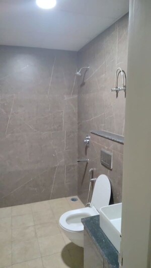 Bathroom in 3 BHK Apartment at SAV Gulnaar Meadows, Ambala Highway – for Rent