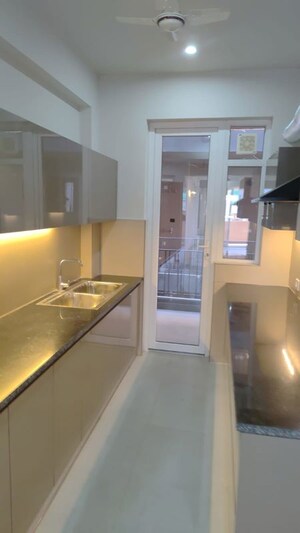 Kitchen in 3 BHK Apartment at SAV Gulnaar Meadows, Ambala Highway – for Rent