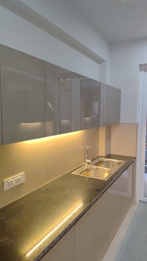 Kitchen in 3 BHK Apartment at SAV Gulnaar Meadows, Ambala Highway – for Rent
