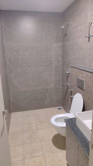 Bathroom in 3 BHK Apartment at SAV Gulnaar Meadows, Ambala Highway – for Rent