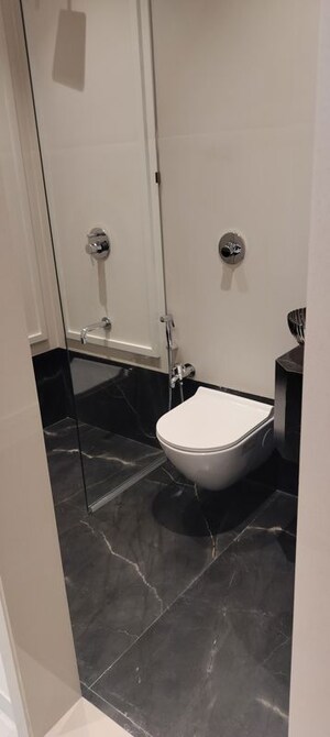 Bathroom in 1 BHK Apartment at Om Viraj Apartment, Andheri West – for Sale