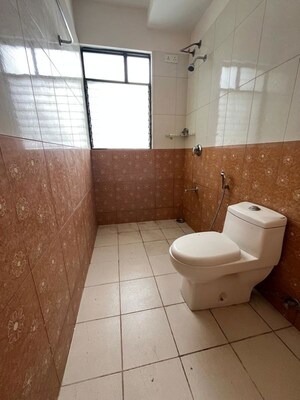 Bathroom in 3 BHK Apartment at Nanded City Shubh Kalyan, Nanded – for Rent