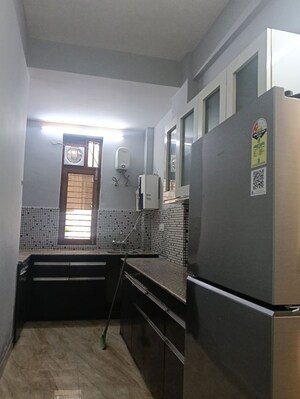 Kitchen in 3 BHK Builder Floor at Jalvayu Vihar – for Rent
