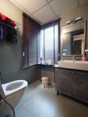 Bathroom in 4 BHK Apartment at Brigade Exotica, Old Madras Road – for Rent