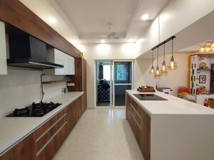 Kitchen in 4 BHK Apartment at Brigade Exotica, Old Madras Road – for Rent