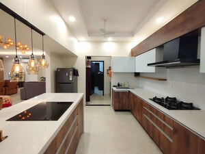 Kitchen in 4 BHK Apartment at Brigade Exotica, Old Madras Road – for Rent