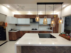 Kitchen in 4 BHK Apartment at Brigade Exotica, Old Madras Road – for Rent