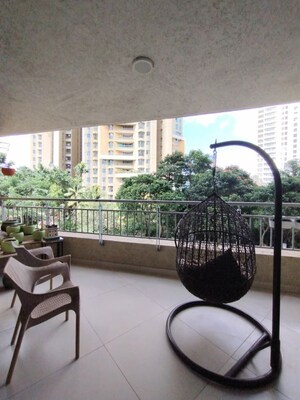 Balcony in 4 BHK Apartment at Brigade Exotica, Old Madras Road – for Rent