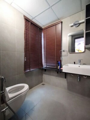 Bathroom in 4 BHK Apartment at Brigade Exotica, Old Madras Road – for Rent