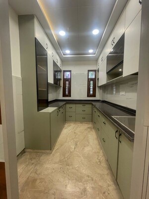 Kitchen in 3 BHK Builder Floor at Prashant Vihar – for Sale