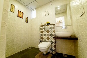 Bathroom in 3 BHK Apartment at Maxxus Elanza, International Airport Road – for Sale