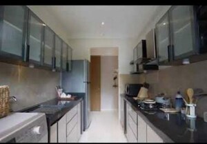 Kitchen in 3 BHK Apartment at Godrej Ascend, Kolshet Road – for Sale