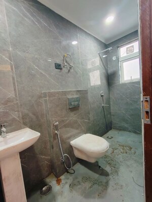 Bathroom in 2 BHK Builder Floor at Sainik Farm – for Rent