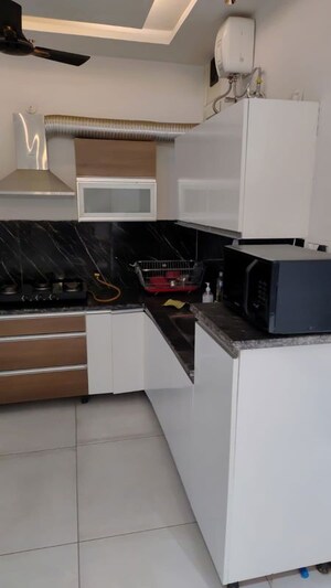 Kitchen in 3 BHK Apartment at Aura Gazania, Nabha – for Rent