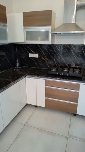 Kitchen in 3 BHK Apartment at Aura Gazania, Nabha – for Rent