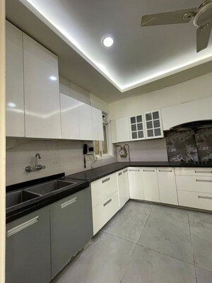 Kitchen in 4 BHK Builder Floor at Malka Ganj – for Sale