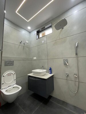Bathroom in 4 BHK Builder Floor at Malka Ganj – for Sale