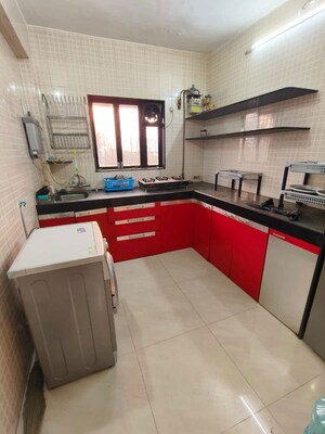 Kitchen in 3 BHK Apartment at Landmark Apartment Santacruz, Vakola – for Rent