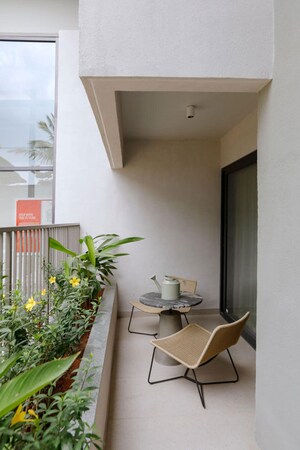 Balcony in 3 BHK Apartment at Jayabheri The Sahasra, Serilingampally – for Sale