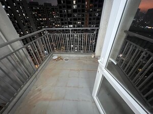 Balcony in 3 BHK Apartment at Godrej Infinity, Keshav Nagar – for Rent