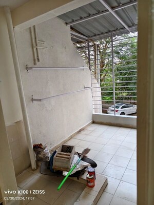 Staircase in 2 BHK Apartment at Anand Green Crest, Hadapsar – for Rent