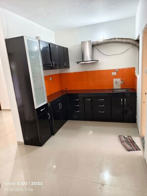 Kitchen in 2 BHK Apartment at Anand Green Crest, Hadapsar – for Rent