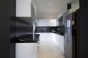 Kitchen in 3 BHK Apartment at Sushma Chandigarh Grande, Lohgarh – for Sale