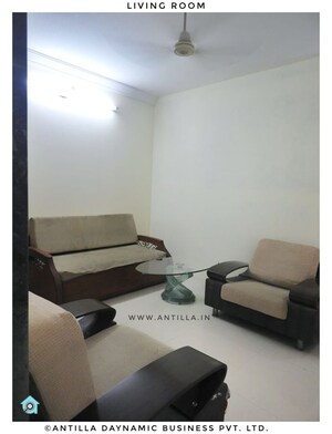 Living Room in 2 BHK Apartment at GHP Mars Suncity, Powai – for Rent