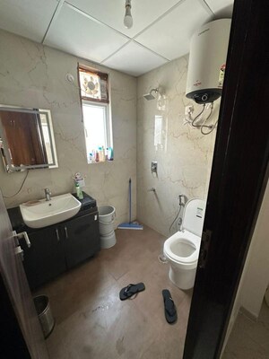 Bathroom in 3 BHK Apartment at Smart World Gems, Sector 89 – for Rent
