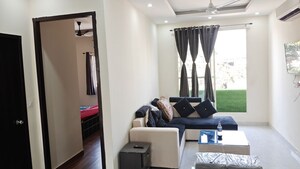 Living Room in 3.5 BHK Builder Floor at Ardee City, Sector 52 – for Rent