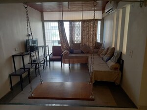 Living Room in 3 BHK Apartment at Bafana EL Premiero, Baner – for Rent