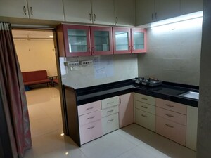 Kitchen in 3 BHK Apartment at Bafana EL Premiero, Baner – for Rent