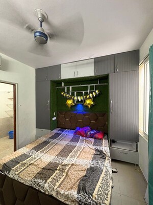Bedroom in 2 BHK Apartment at Shree Vardhman Green Court, Sector 90 – for Rent