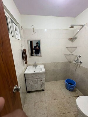 Bathroom in 2 BHK Apartment at Shree Vardhman Green Court, Sector 90 – for Rent