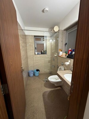 Bathroom in 2 BHK Apartment at Amanora Victory Towers, Hadapsar – for Rent