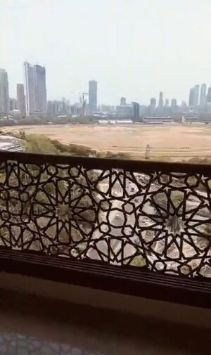 Balcony in 4 BHK Apartment at Alamdar The Auro, Lower Parel – for Rent