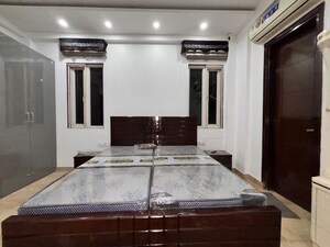 Bedroom in 3 BHK Builder Floor at Sushant Lok I – for Rent