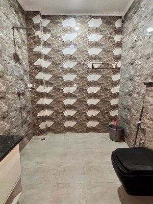 Bathroom in 3 BHK Builder Floor at Sushant Lok I – for Rent