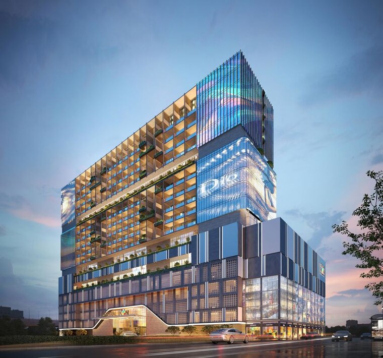 Exterior View, business-bay-central-ikon Commercial Office Space 1000 Sq.Ft. In Sector 105 Noida 10362031