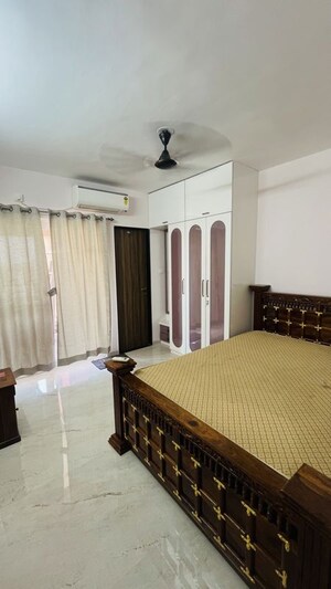 Bedroom in 3 BHK Builder Floor at Wadhwani Om Mangalam Yash, Kiwale – for Rent