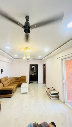 Living Room in 3 BHK Builder Floor at Wadhwani Om Mangalam Yash, Kiwale – for Rent
