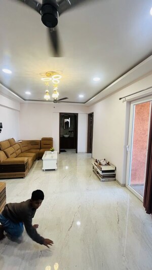 Living Room in 3 BHK Builder Floor at Wadhwani Om Mangalam Yash, Kiwale – for Rent