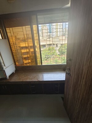 Living Room in 2 BHK Apartment at La Chapelle Apartment, Malad West – for Rent