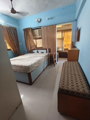 Bedroom in 2 BHK Apartment at La Chapelle Apartment, Malad West – for Rent