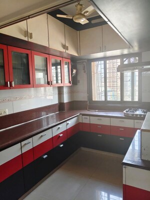 Kitchen in 3 BHK Apartment at Acme Complex 2A, Goregaon West – for Rent
